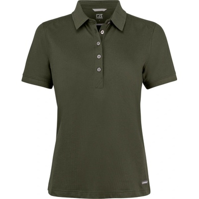 Cutter & Buck Polokošile Advantage Polo Women krátký rukáv dámská COT684419zl100 ivy green