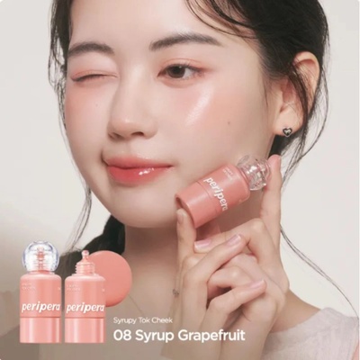Peripera - Syrupy Tok Cheek 9g - #08 Syrup Grapefruit
