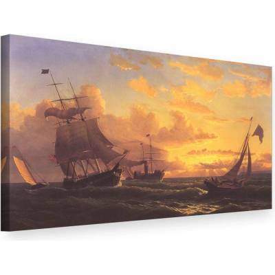 Papilora Obraz na plátne FRESH BREEZE OF SANDY HOOK – William Bradford - 100x60 cm