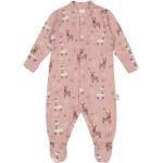 Bio Baby Бебешки гащеризон с принт Bio Baby - 80 сm, 9-12 месеца, розов (97222413)