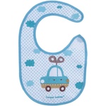Canpol babies Памучен лигавник Canpol - Toys, Количка (15/109_blu)