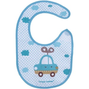 Canpol babies Памучен лигавник Canpol - Toys, Количка (15/109_blu)