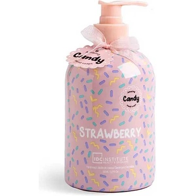 IDC Institute IDC Candy tekuté mýdlo na ruce se silnou a dlouhotrvající vůni Jahoda 500 ml
