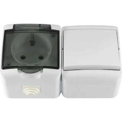 Meloplam ДВОЙНА КОМБИНАЦИЯ ip44 КОНТАКТ И КЛЮЧ СХ. 1 meloplam toni (3800218354387)