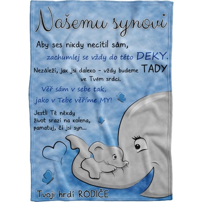 Impar Deka Našemu synovi sloni 200x140