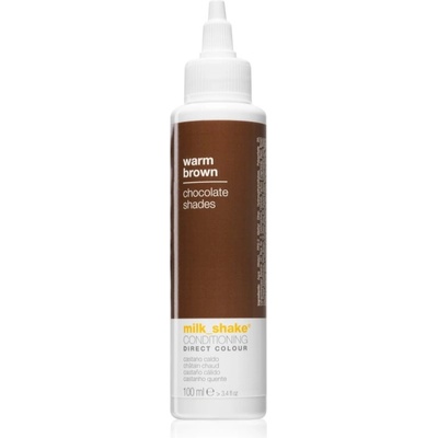 Milk Shake Direct Colour тониращ балсам за интензивна хидратация Warm Brown 100ml