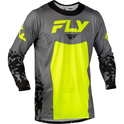 Fly Racing Lite Flake hi-vis/čierna