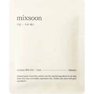 Mixsoon Тампони за лице Soybeen Milk, 3 броя