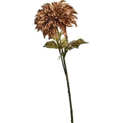 Umelý kvet dahlia zlatá 75 cm