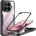 Techsuit Калъф за Xiaomi 17T - ColorVerse 360 Series + протектор - Techsuit - Черен (KF2365450)