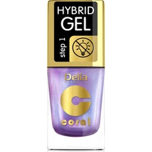 Delia Multi reflective Hybrid gel lak na nehty 106 fialová 11 ml