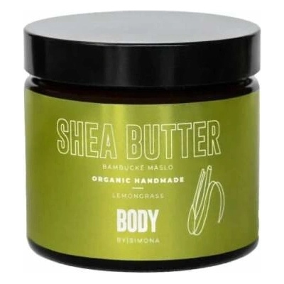 Beauty By Simona Lemongrass organické ručně vyráběné bambucké máslo 250 ml – Zboží Dáma