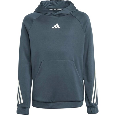 adidas TI Hoodie tmavo sivá