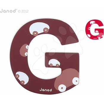 Janod drevené písmeno G ABCDeco
