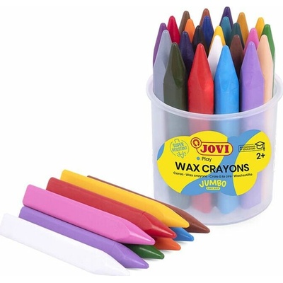 Jovi Jumbo Easy Grip trojhranné voskovky 24 ks