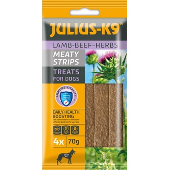 Julius K-9 Meaty Strips s bylinkami 70 g