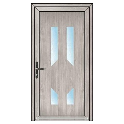 OknaDvereNaMiru.cz Vchodové dveře STYL 120 ořech 100 x 210 cm