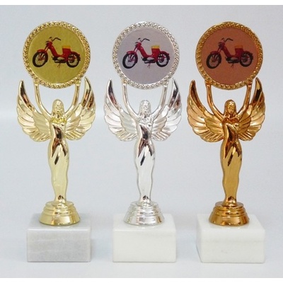 VIZINGR Motorka trofeje F32-830-L217 F32-830-L217 bronz