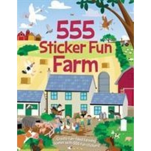 555 Sticker Fun - Farm Activity Book | Joshua George (ISBN: 9781787009707)