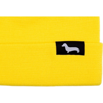 Kašmir zimní čepice Z12 all yellow