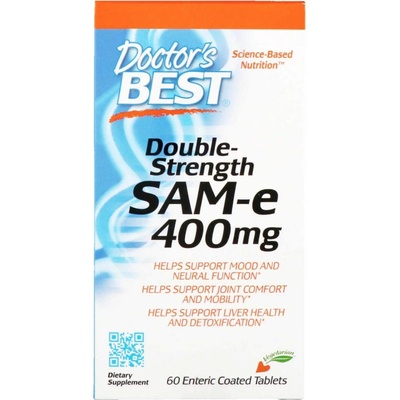 Doctor's Best SAM-e 400 mg 60 enterických tabliet