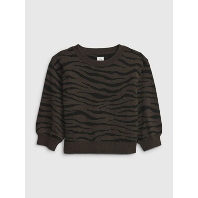 Gap Detský bavlnený sveter zebra
