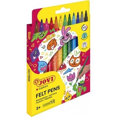 JOVI fixy tenké 12 ks