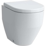 Laufen Pro - Стояща тоалетна, 530x360 мм, отвод отзад/отдолу, без ръб, бяла H8229560000001 (H8229560000001)