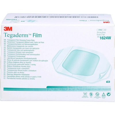 3M Tegaderm transp.převaz.fólie 6 x 7cm 1624W 100 ks