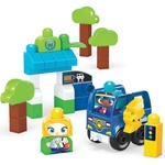 Mattel Mega bloks зелено градско автобусче зареди и тръгни HDX90 (25HDX90)