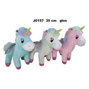 SUN-DAY Mascot Unirosec 3 colors 30cm with gloss 163394 mix price for 1 piece