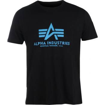 Alpha Industries мъжка тениска alpha industries - черно/синьо_100501