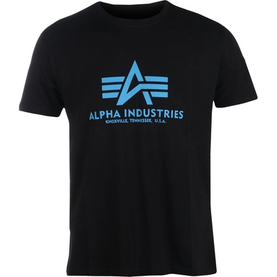 Alpha Industries мъжка тениска alpha industries - черно/синьо_100501