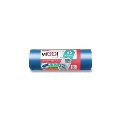 viGO! barevné pytle 60 l 10ks 30 µm modré