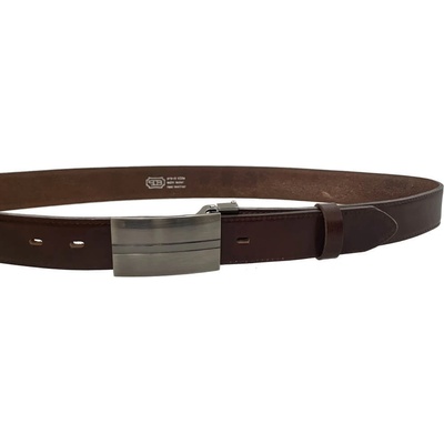 Penny Belts pánský kožený opasek 35-020-8PS-506 hnědý