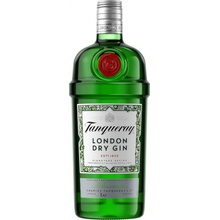 Tanqueray Gin 47,3% 1 l (čistá fľaša)