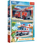 Trefl - Puzzle 2x24 In the Land of Joy - 1 - 39 piese