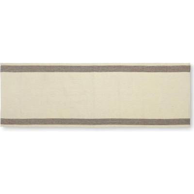 Wooline Lněný ručník na lavici do sauny hnědý 50 x 150 cm