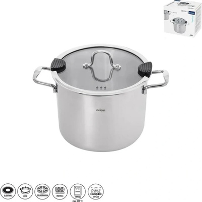 Orion Hrnec VENICE s poklicí 3,5 l 18 cm nerezová ocel, 8592381257200