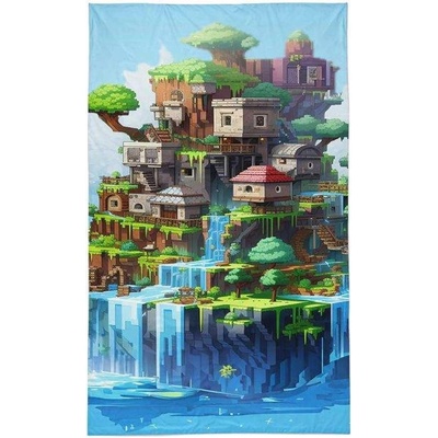 Detexpol Osuška Kostičky město 70x140 cm