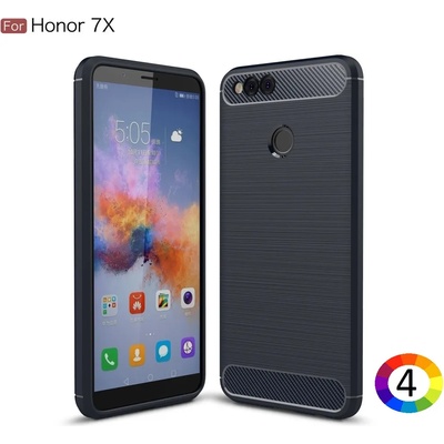 Huawei Honor 7X Carbon Fiber Калъф и Протектор