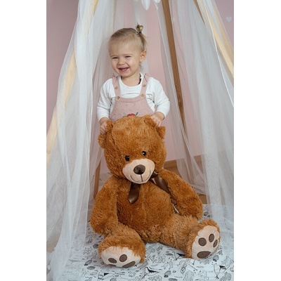 Mac Toys medvídek tmavě hnědý 60 cm