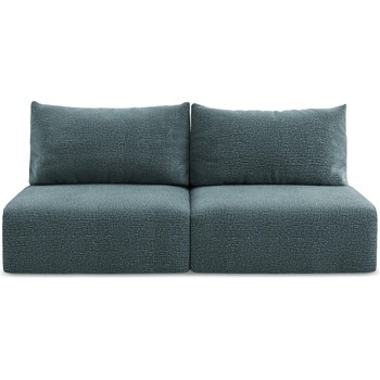 makamii Тюркоазен разтегателен диван с място за съхранение 216 cm Kalena - Makamii (KALENA_3SOF_38_P1_C7)