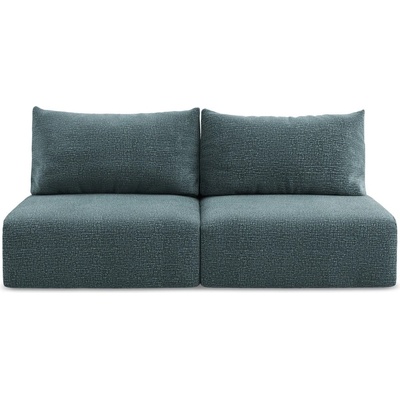 makamii Тюркоазен разтегателен диван с място за съхранение 216 cm Kalena - Makamii (KALENA_3SOF_38_P1_C7)