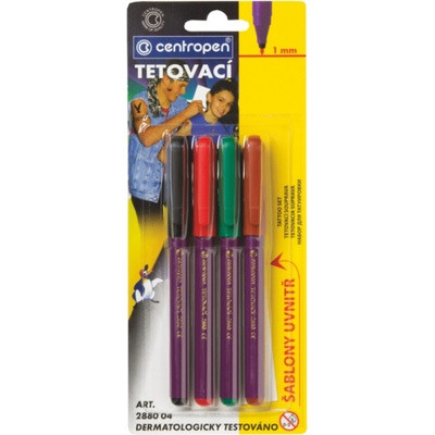 Tetovací souprava 2880 sada 4 ks – Zboží Dáma
