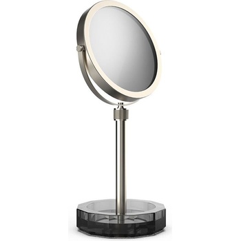 Decor Walther Козметично огледалце Kristall с антрацитна основа никел (0942094)