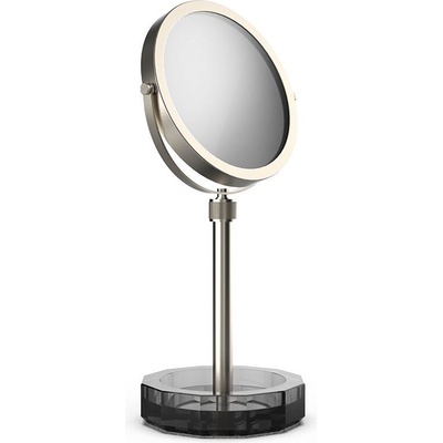 Decor Walther Козметично огледалце Kristall с антрацитна основа никел (0942094)