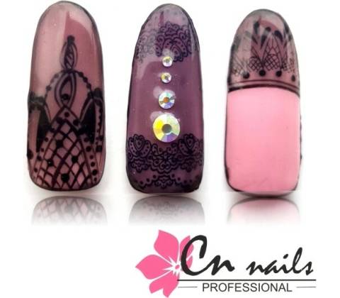 Čipka - Nail Art