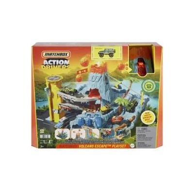 Mattel Детски комплект Matchbox, Активен вулкан, 1720186