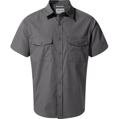 Craghoppers Kiwi Short Sleeved Shirt Размер: M / Цвят: сив